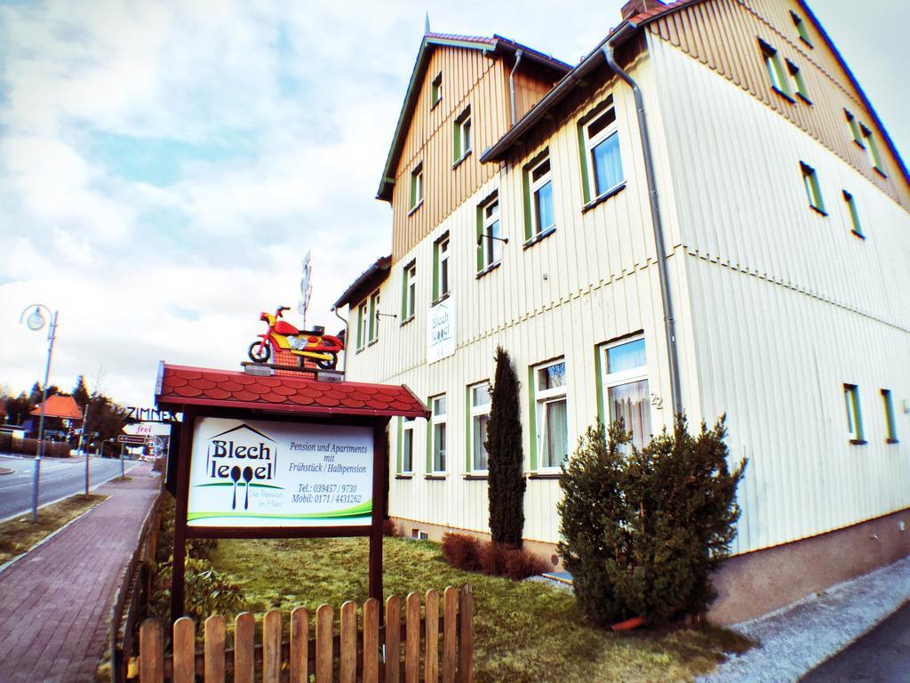 Blechleppel - Die Pension Im Harz Benneckenstein Eksteriør bilde